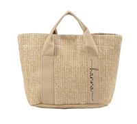 Personalised Beach Bag with Name Gifts for Mum - Mum Bag Tote Bag Women's Reusable Shopping Bags Birthday Gift for Mum Grandma Mother's Day, brown, Braun