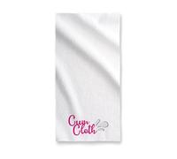 Personalised Beach RUDE VALENTINES FACE CLOTH AFTER S*X WIPE GIFT CUM FANNY WI**Y W**K FLANNEL D**K CUM CLOTH (Pink, No Name)