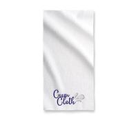 Personalised Beach RUDE VALENTINES FACE CLOTH AFTER S*X WIPE GIFT CUM FANNY WI**Y W**K FLANNEL D**K CUM CLOTH (Navy, No Name)