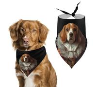 Personalised Beagle Breed Dog Cute Dog Bandanna Scarf Printed Adjustable Triangle Pet Kerchief for Dogs And Cats