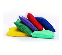 Personalised Bean Bags Throwing Toss Game Bean Bags, 30PCS 8cm Flat Polyester Bean Bags, Double-Sided Photo/Logo/Text Printing, Bulk Wholesale Outdoor Gifts