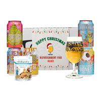 Personalised Beavertown Hoppy Christmas Craft Beer Gift Set - 5 x 330ml Cans | Custom Christmas for Him or Her | Beavertown IPA & Pale Ale Selection by Beerhunter