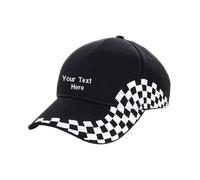 Personalised Beechfield Your Text Embroidered Grand Prix Cap Sports Gym BC159
