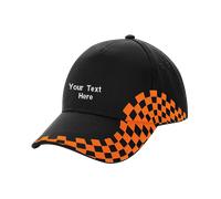 Personalised Beechfield Your Text Embroidered Grand Prix Cap Sports Gym BC159