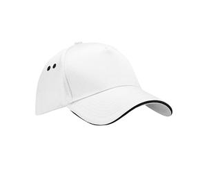 Personalised Beechfield Your Text Embroidered Ultimate 5Panel Contrast Cap BC15C