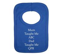 Personalised BIB - Queens Park Rangers- DAD Taught ME (NO Stickers)- Beautifully Embroidered