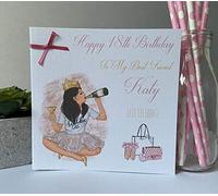 Personalised Birthday Card Female 18th 21st 30th 40th Daughter Sister Best Friend Auntie Granddaughter