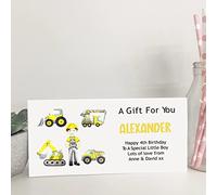 Personalised Birthday Card Money Gift Wallet Voucher Boy Girl
