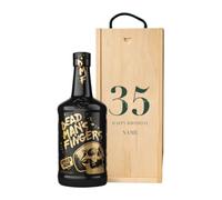 Personalised Birthday Dead Man's Fingers Spiced Rum Gift Set (70 ustom Birthday Rum Gift for Him, Her, Husband, Wife, Dad, Brother, Sister & Friend