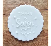 Personalised Birthday Debosser, Name Cupcake Fondant Stamp, Custom Cookie Biscuit Icing Stencil, Cake Decorating, Cupcake Decoration