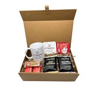 Personalised Birthday Fabulous Design Mug & Coaster Tea Coffee Hamper Gift Box For 18th 21st 30th 40th 50th 60th 65th 70th 80th 90th 100th Her Women (Breakfast Tea Bags)