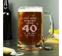 Personalised Birthday Glass Tankard - Only at Menkind!