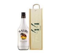 Personalised Birthday Malibu Rum Gift Set (70 ustom Birthday Rum Gift for Him, Her, Husband, Wife, Dad, Brother, Sister & Friend