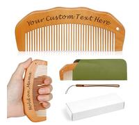 Personalised Birthing Comb for Labour, Custom Wooden Birth Comb for Pain Relief, Labour/Postpartum Essentials, Gifts for Pregnant Women (Design 1)