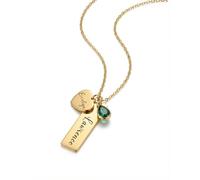 Personalised Birthstone Necklace Gifts with Couple Names, Custom Women's Birthstone Necklace Gift for Wife Girlfriend Her from Husband Boyfriend Him - Personalised Valentine’s Day Gifts