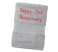 Personalised Bliss Pima Cotton Bath Towel, Super Absorbent Hotel Quality, 650gsm, Machine Washable 40℃ and Tumble Dry, 70x127cm