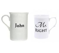 Personalised Bone China MR Right Mug, Cup, Beaker- Hand Decorated- Personalised with Any Name.