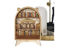 Personalised Books Read This Year Counter, ReadingTracker Challenge, Vintage Books Read This Year Sign Wooden, Book Counter Tracker Sign For Reading, ReadingJournal For Book Lovers And Readers