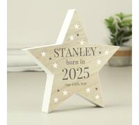 Personalised Born In Star Ornament