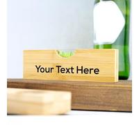 Personalised Bottle Opener, Personalised Wooden Spirit Level, 2 in 1 Multi Tool DIY Multitool Gift for Him | Dad | Grandad | Stepdad (Style 4)