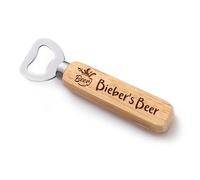 Personalised Bottle Openers Wooden Handle Bottle Opener Personalised Gifts with Any Name & Text on Christmas Birthday Valentines Fathers Day for Men Uncle Dad Grandad Son Brother Boyfriend(Design 3)