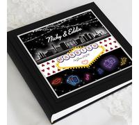 Personalised & Boxed Las Vegas Photo Album for Weddings and other occasions