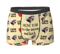 Personalised Boxers for Men,Boxers Briefs with Face on Personalised Custom Face Photo Mens Boxer Briefs Underwear Personalized Pants Shorts with Name Photo Funny Gifts for Him (Style8)
