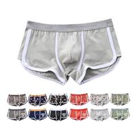 Personalised Boxers for Men, Custom Funny Shorts With Face Photo or Text Number, Unique Underwear Gifts for Him for Valentines, Christmas, Birthday (UK, Alpha, One Size, Regular, Regular, Light Gray)