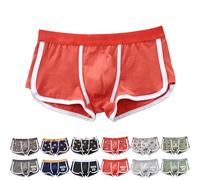 Personalised Boxers for Men, Custom Funny Shorts With Face Photo or Text Number, Unique Underwear Gifts for Him for Valentines, Christmas, Birthday (UK, Alpha, One Size, Regular, Regular, Orange)