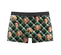 Personalised Boxers For Men,Heart Boxers With Face On Personalised,Funny Boxer Briefs Mens,Personalised Gifts For Men Him Boyfriends Daddy Husband Birthday