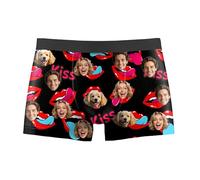 Personalised Boxers For Men,Heart Boxers With Face On Personalised,Funny Boxer Briefs Mens,Personalised Gifts For Men Him Boyfriends Daddy Husband Birthday