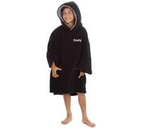 Personalised Boys Oversize Huggable Hoodie Warm Snuggle Feece Comfortable Cozy Oversize Personalised Wear (BLACK, ONESIZE)