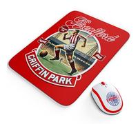 Personalised Brentford Mouse Mat Football Nostalgia Mouse Pad Work From Home Mousemat Vintage Computer Dad Birthday Gift For Him NFV10