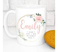 Personalised Bridesmaid Mug - Custom Gift - Add Your Name (Will You Be My Bridesmaid)