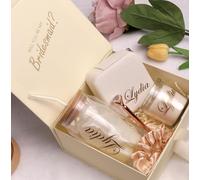 Personalised Bridesmaid Proposal Gift Box | Bridesmaid Gifts Boxes, Maid of Honour | Custom Name Proposal Boxes | Wedding Favours | Birthday Gifts | Bridal Shower Gift | Teachers Gifts