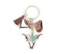 Personalised Brown Cowboy Hat Keychain, The Small Gift for Women, Mum, Good Friend, And Sisters, Cute Souvenir Keyring for Unique Mum Birthday Gifts and Funny Sister Birthday Gifts