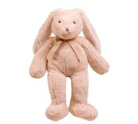 Personalised Bunny Stuffed Animal with Embroidered Name on Ears, Custom Stuffed Bunny Plush with Text as Personalised Gifts Plushie Rabbit for Boys Girls, Kids First Easter Gift