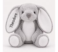 Personalised bunny soft toy teddy | Embriodered with Name or Message