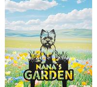 Personalised Cairn Terrier Dog Metal Garden Stake, Custom Yard Sign, Outdoor Garden Décor, Dog Lost Memorial Decoration, Dog Lover Gift, Pet Memorial Plaque, Pet Tribute
