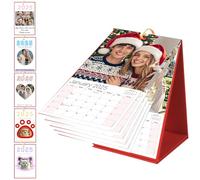 Personalised Calendar 2025 | Photo Calendar 2025 | Print Your 13 Photos, Custom Desk Calendar 2025, Family Calendar 2025, 8.26x6.69 Inches, for Family Friends Pet (12+1 Photo)