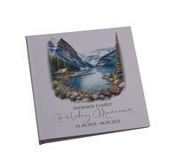 Personalised Canada Holiday Memory Adventure Book Bound Albums (Lake Louise)