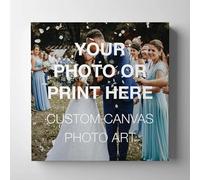 Personalised Canvas Photo Prints Your Photos on Canvas, Gallery Wrapped, - Perfect for Home Pictures, Decor and Gifts Various sizes (24in x 24in)