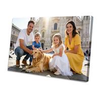 Personalised Canvas Photos No Frame 60x80cm(24x31in),Photo Printing Custom Poster Pet Portrait,Holiday Memory,Canvas Personalised Photo Gifts for Family,Party,Birthday Gift,Valentine's Day Gift