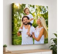 Personalised Canvas Print from Your Photo | Custom Picture Wall Art | Gallery Wrapped HD Photo Canvas with Fade-Resistant Colours | Personalised Gift for Family, Weddings, Pets A3 (12"X16") Inch