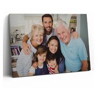 Personalised Canvas Print from Your Photo | Custom Picture Wall Art | Premium Water-Resistant Ink, Ready to Hang | Gift for Home, Office, Bedroom (A2 Size(16" X 22")