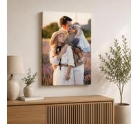 Personalised Canvas Print from Your Photo | Custom Picture Wall Art | Premium Water-Resistant Ink, Ready to Hang | Gift for Home, Office, Bedroom (A1 Size - 34 x 22 Inch)