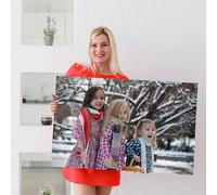 Personalised Canvas Prints Custom Canvas Your Photos Pictures On Canvas Wall Art Printing Gifts Pets Family Artwork 61x41cm (24x16In) Frame Depth 35mm
