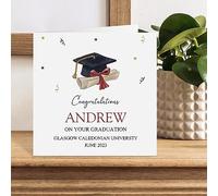 Personalised Card Congratulations on Your Graduation You Did It University Graduate