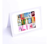 Personalised Cards Alice, Girls 7x5 Photo Greeting Card …