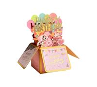 Personalised Cards Birthday,Pop Up Birthdays Card with Envelope for Men & Women Boys Girls Colleague Husband Wife Sister or Friend Kids,Premium Quality Personalized Happy Greeting Gifts,Pack of 1